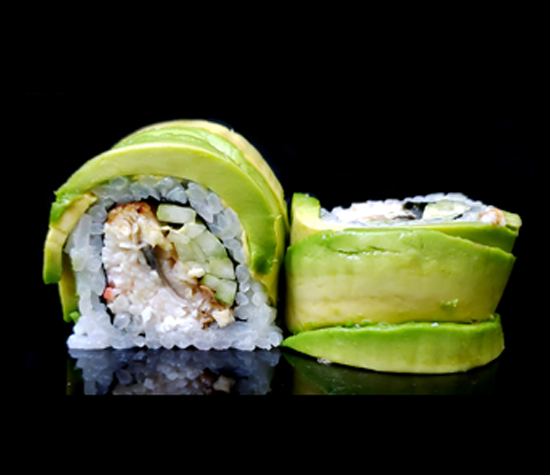 Order Caterpillar Roll food online from Hamachi Sushi Express store, La Habra on bringmethat.com