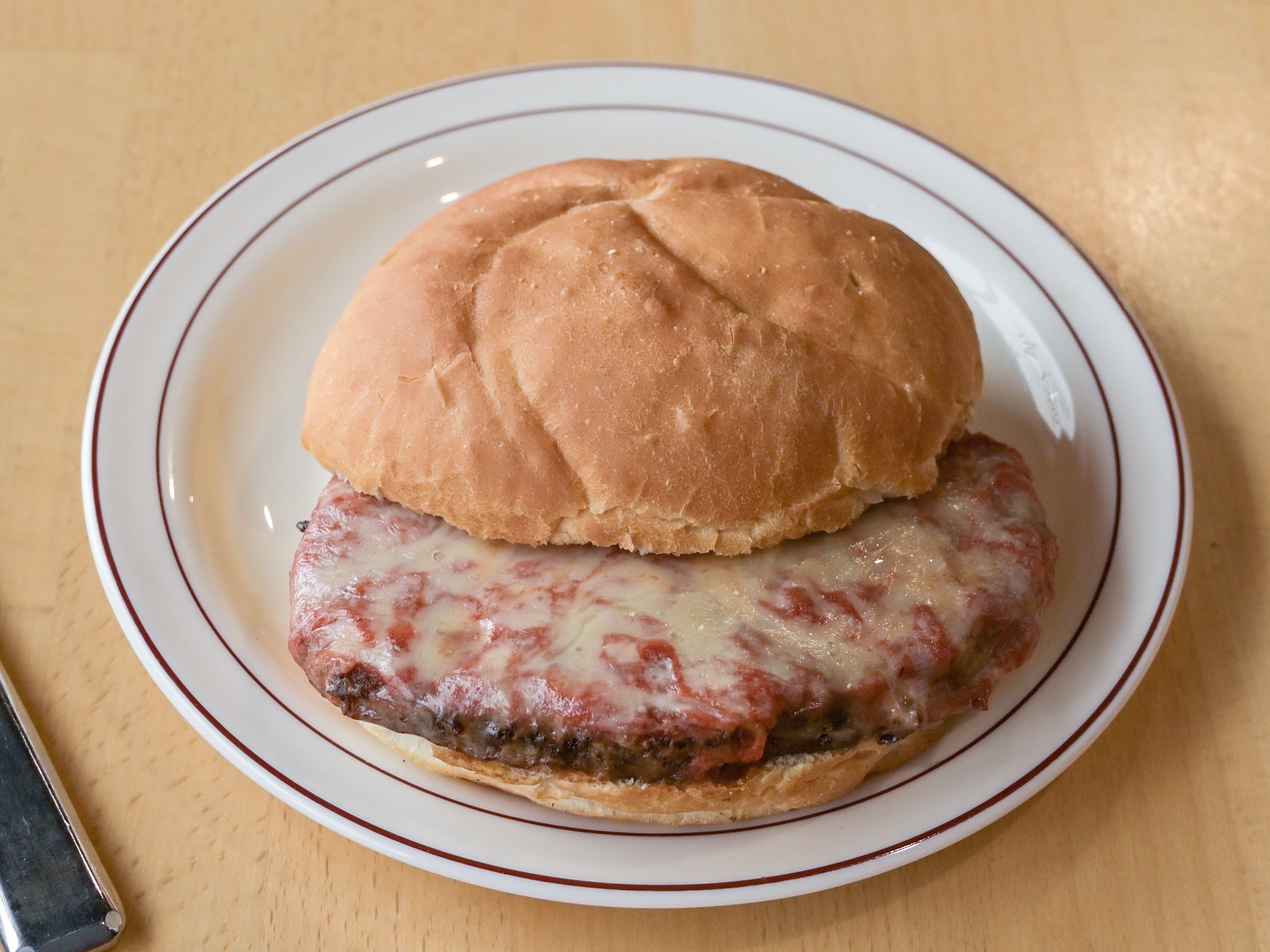 Order Pizza Burger food online from Revello Pizza store, Kingston on bringmethat.com