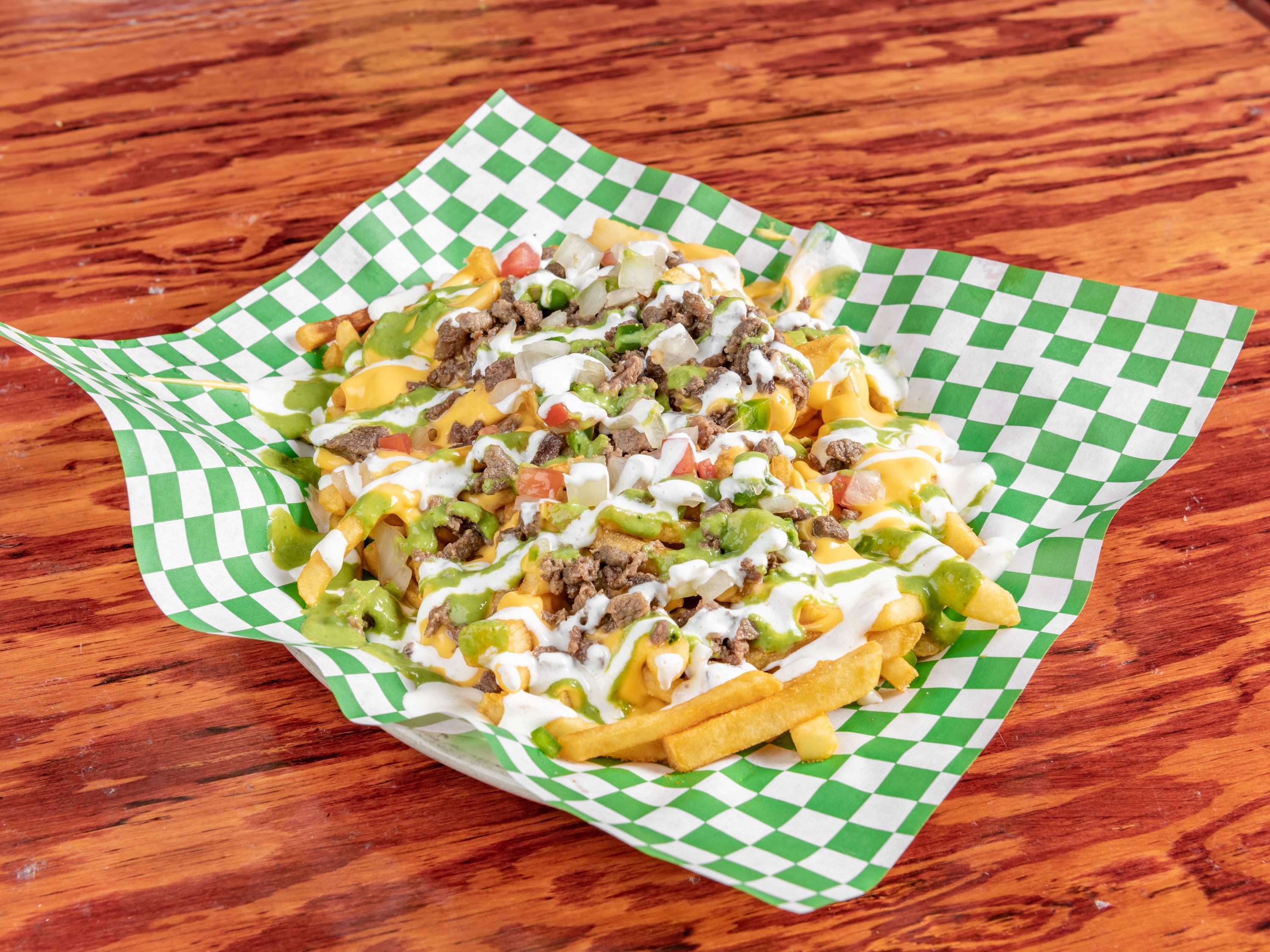 Order Asada Fries food online from La Taqueria store, El Paso on bringmethat.com