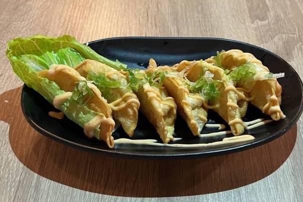 Order Gyoza food online from Iron Sushi store, Coral Gables on bringmethat.com