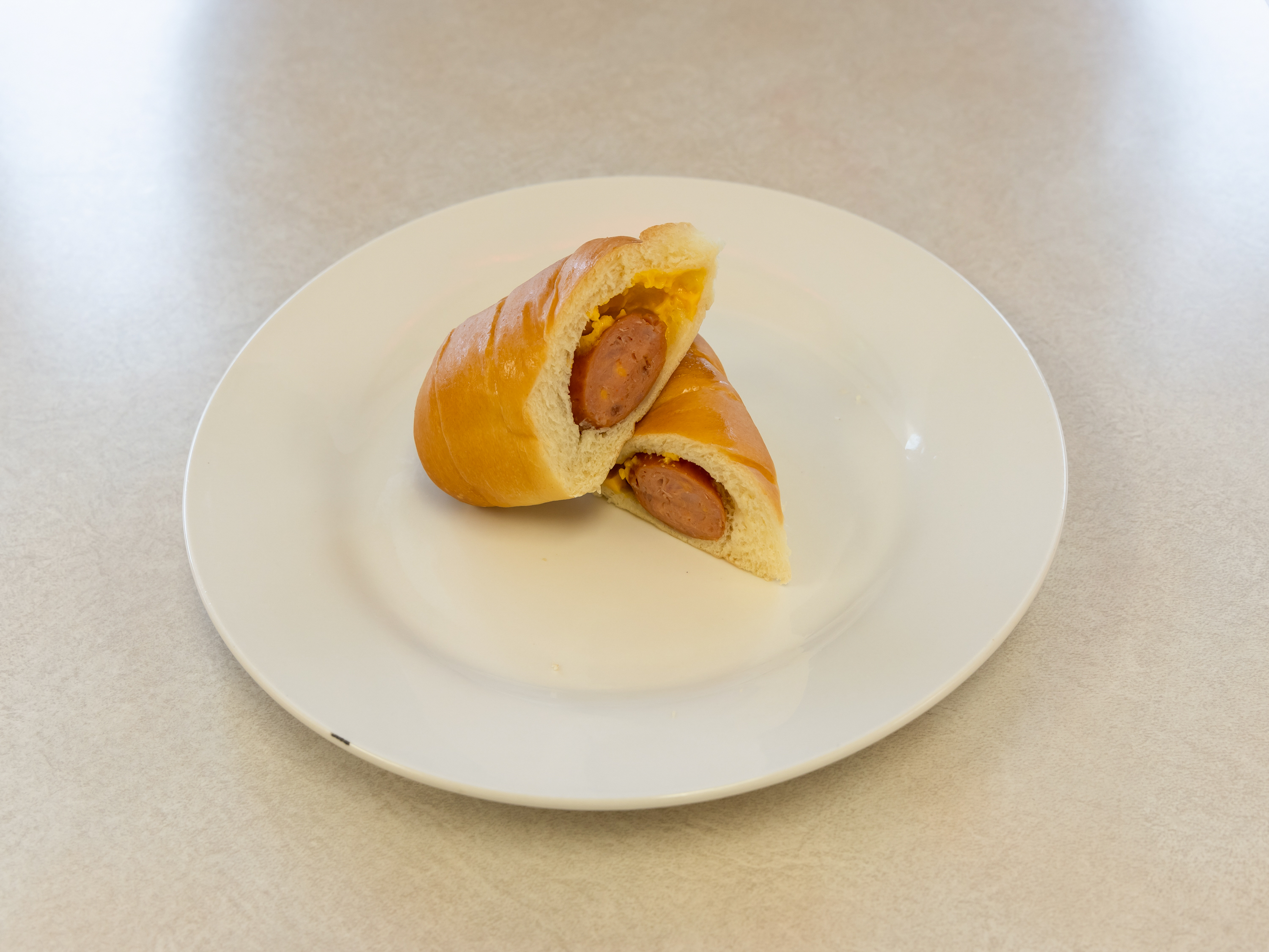 Order Jumbo Jalapeno Sausage and Cheese Kolache food online from Mr. Donut And Kolache store, Jersey Village on bringmethat.com
