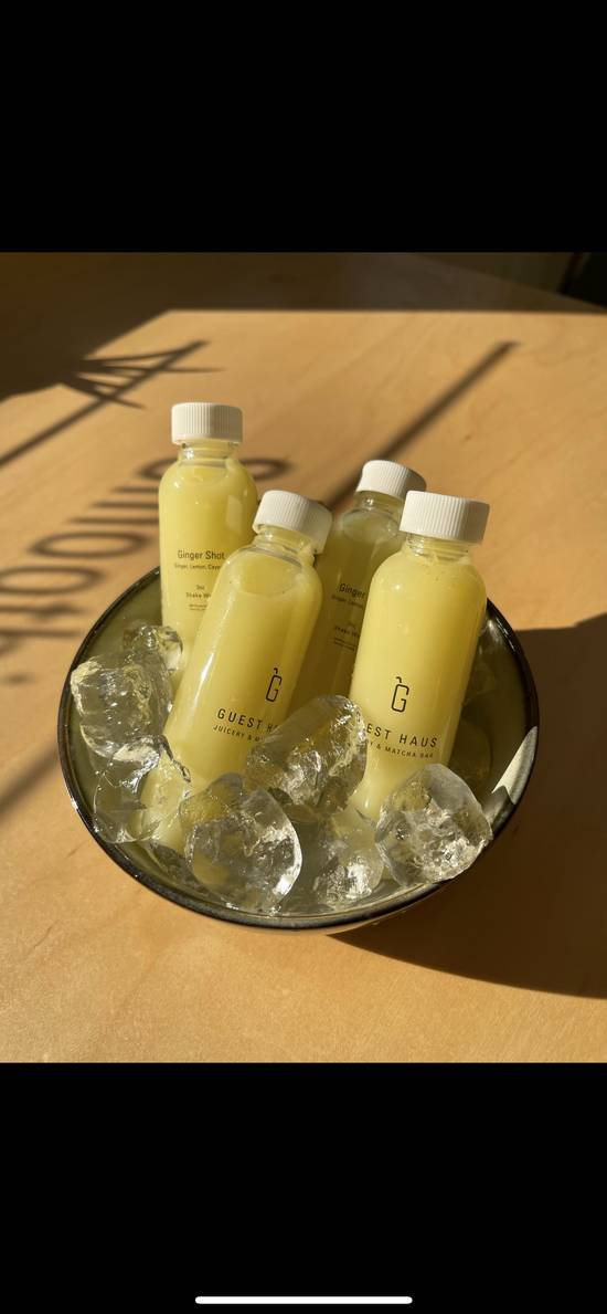 Order Wellness Shot food online from Guest Haus Cafe & Juicery store, Park City on bringmethat.com