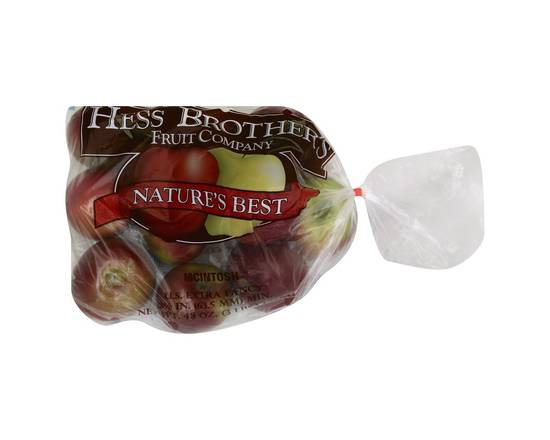 Order Hess Brother's · Mcintosh Apples (3 lbs) food online from Shaw's store, Windham on bringmethat.com