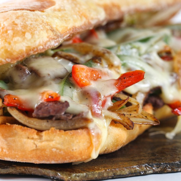 Order Philly Steak Sandwich food online from New York Pizza & Pasta store, Pleasant Hill on bringmethat.com