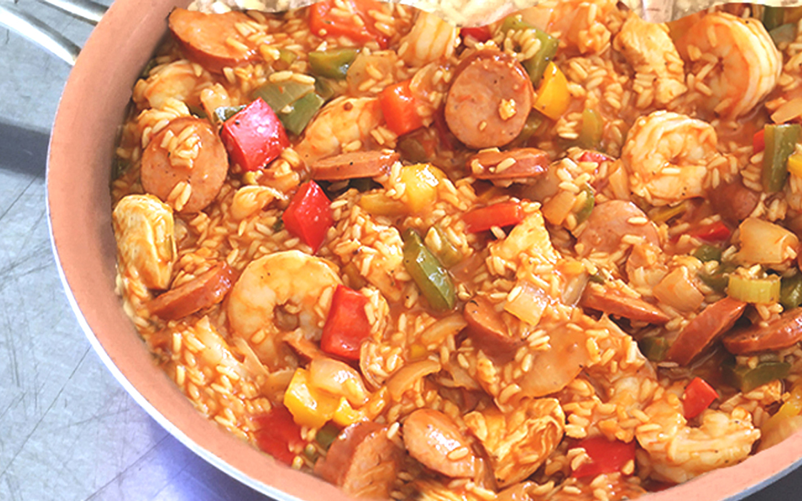 Order Jambalaya Meal food online from Ac Kitchen store, Los Angeles on bringmethat.com