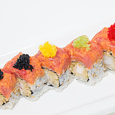 Order Red Lion Maki   两虾SA food online from Jin's Fine Asian Cuisine store, Brookline on bringmethat.com