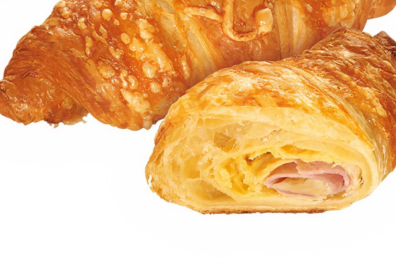 Order Ham ＆ Cheese Croissant food online from The Human Bean store, Lewisville on bringmethat.com