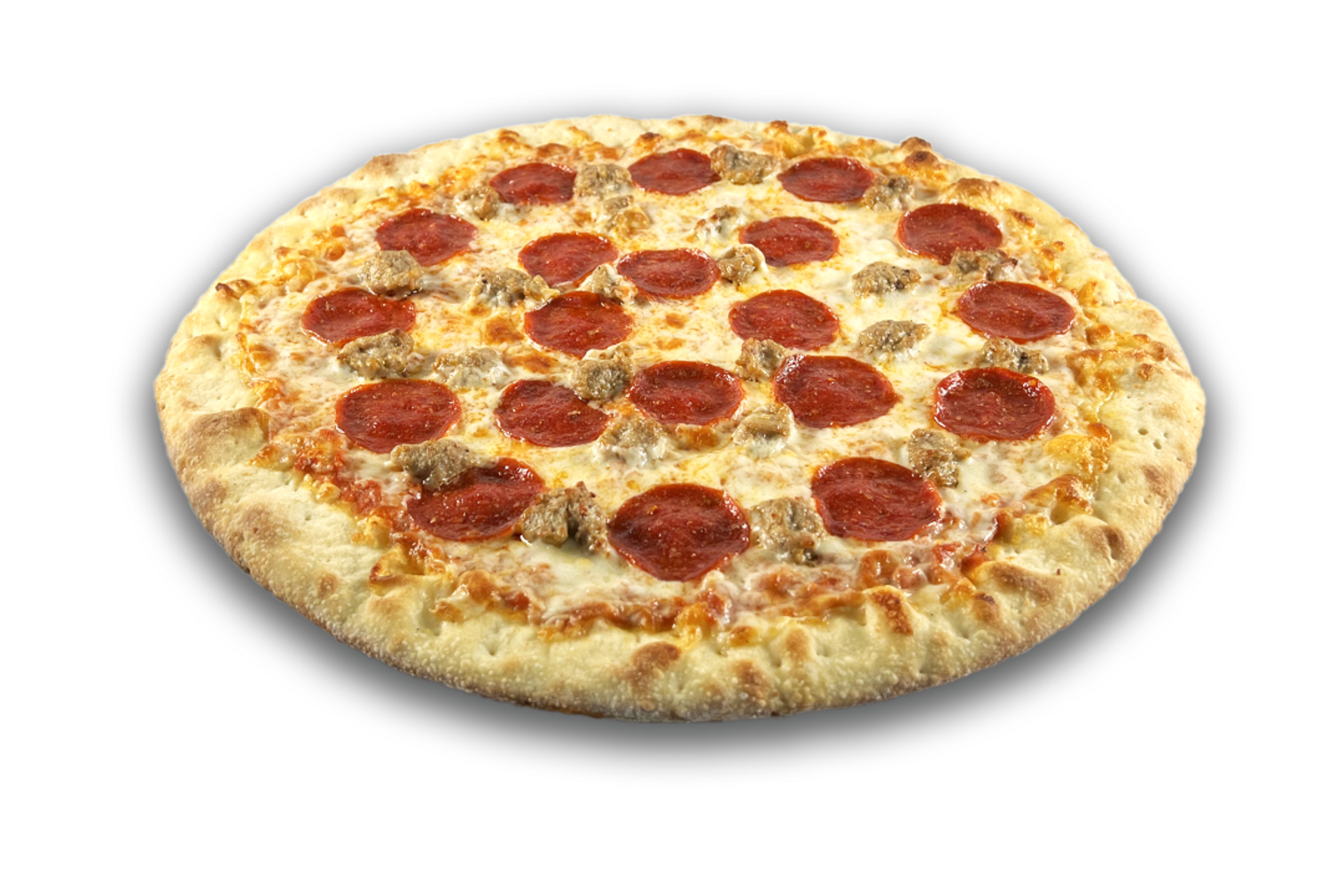 Order 12" Sausage+Pepperoni food online from ZaLat Pizza store, Frisco on bringmethat.com