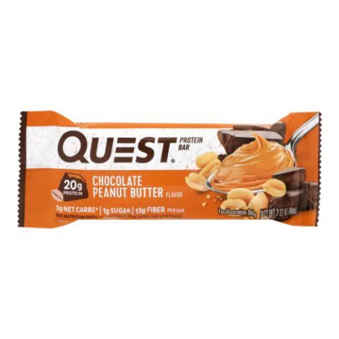 Order Quest Protein Bar Chocolate Peanut Butter 2.12oz food online from 7-Eleven store, Boston on bringmethat.com