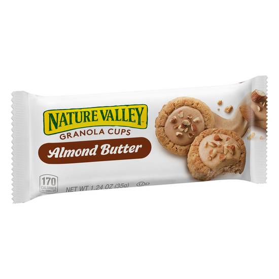 Order Nature Valley Almond Butter Granola Cups food online from Deerings Market store, Traverse City on bringmethat.com