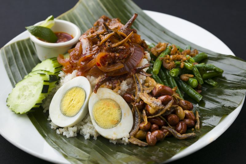 Order Nasi Lemak food online from Belacan Grill Malaysian Bistro store, Tustin on bringmethat.com