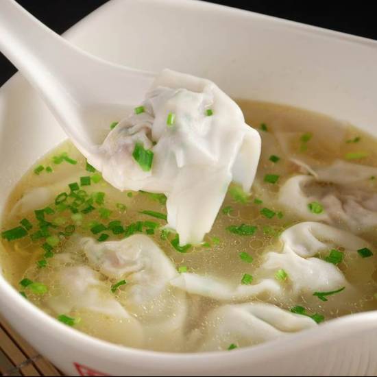 Order Pork Wonton in Clear Soup清汤抄手 food online from Chuanyu Fusion store, Oklahoma City on bringmethat.com