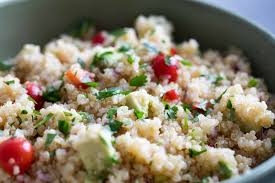 Order Quinoa of the Week (16oz) food online from Greens And Grains store, Galloway on bringmethat.com