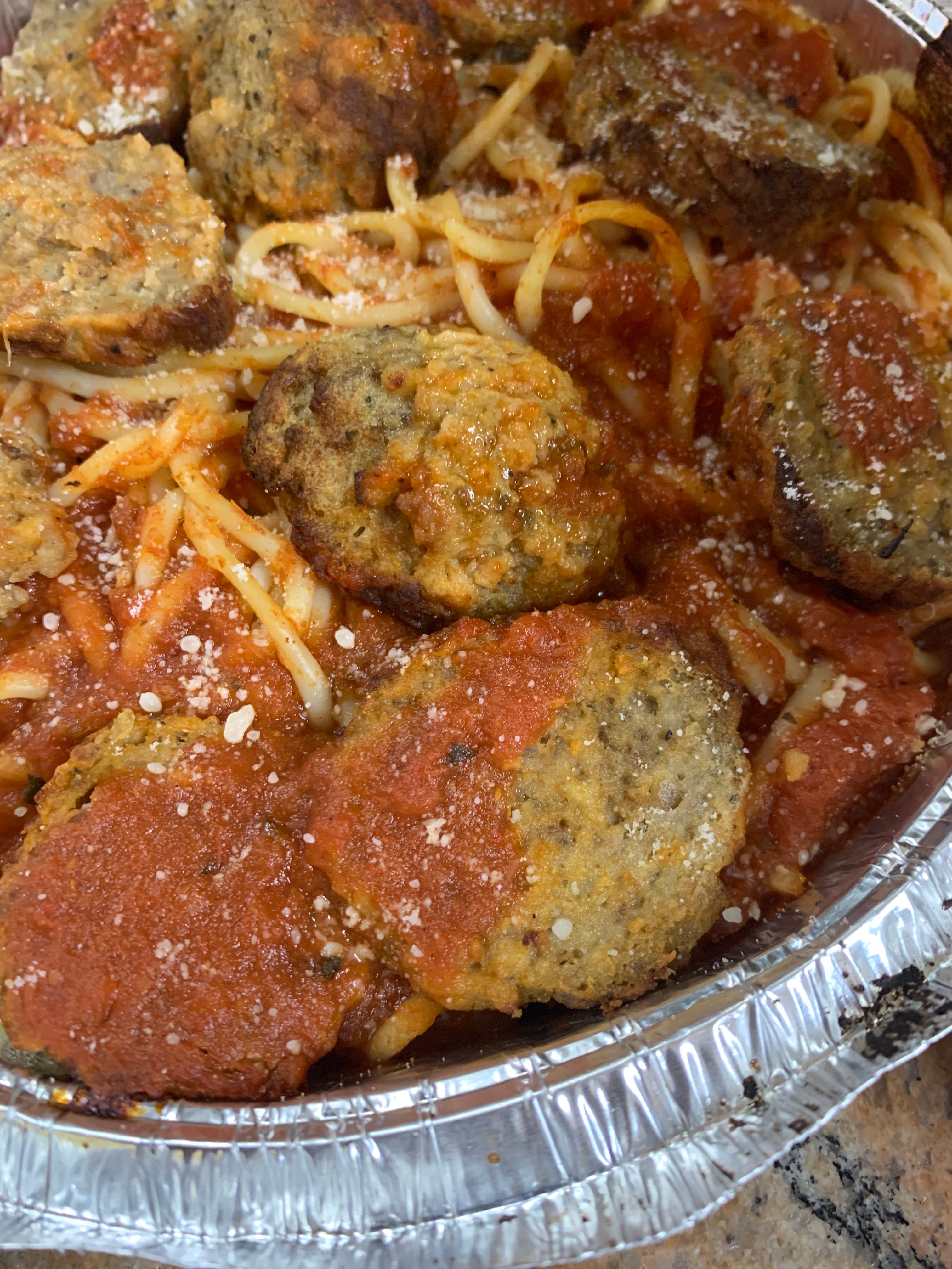 Order Spaghetti with Meatballs - Pasta food online from Giovannelie Restaurant store, New Brunswick on bringmethat.com