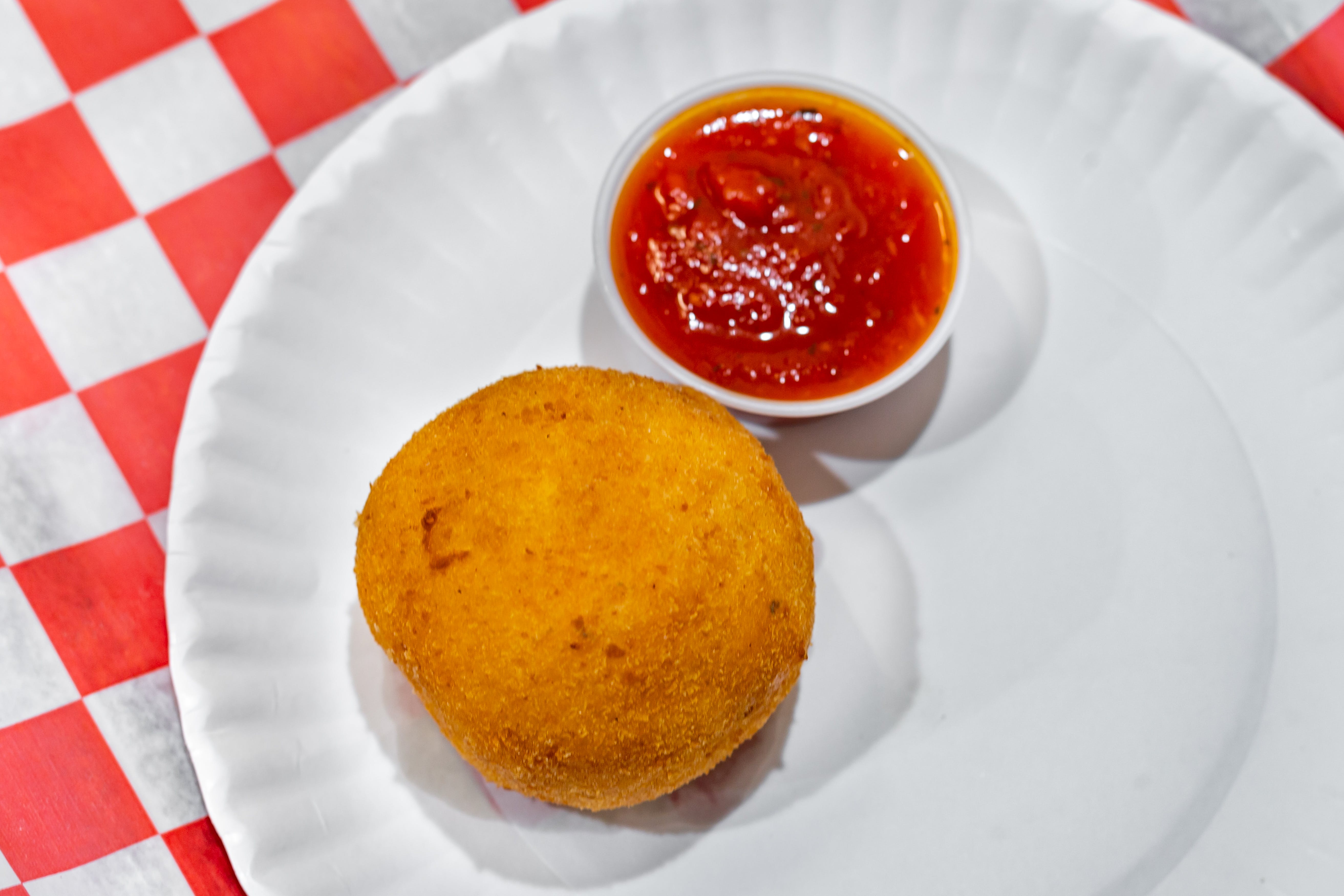 Order Rice Balls - Appetizer food online from Port Jeff Pizza store, Port Jefferson on bringmethat.com