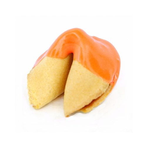 Order Orange Chocolate Covered Fortune Cookies food online from Fancy Fortune Cookies store, Indianapolis on bringmethat.com