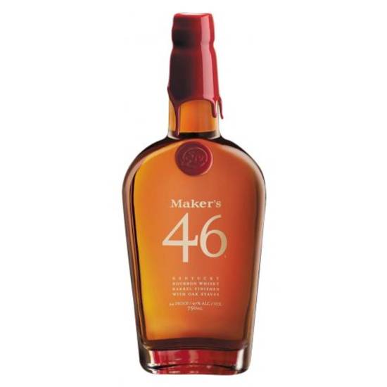 Order Makers 46 Bourbon Whiskey - 750ml food online from Rowland Heights Liquor store, Rowland Heights on bringmethat.com