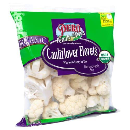 Order Pero Family Farms · Organic Cauliflower Florets (8 oz) food online from ACME Markets store, Horsham on bringmethat.com