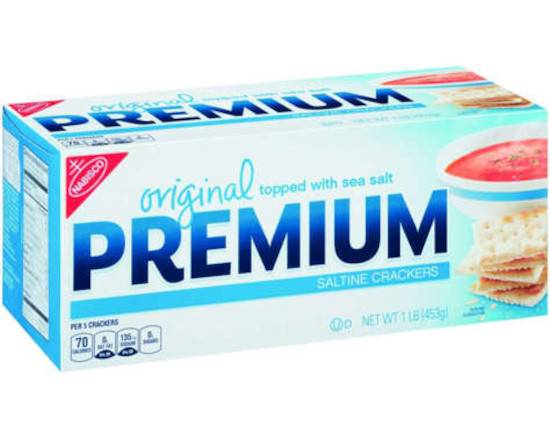 Order Nabisco Premium Crackers (16 oz)  food online from Ctown Supermarkets store, Uniondale on bringmethat.com