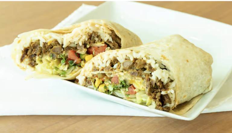 Order Grilled Steaks Burrito food online from Zason Latino Mexican Grill store, Grandville on bringmethat.com