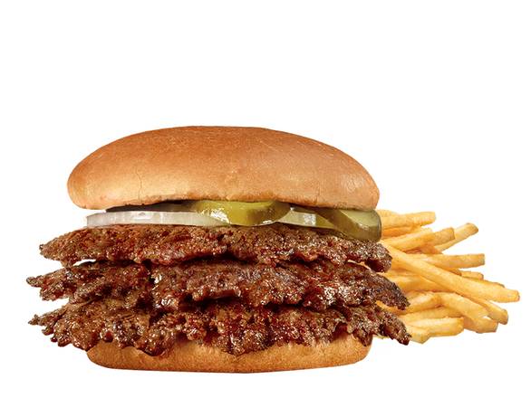 Order Triple 'n Cheese Steakburger 'n Fries food online from Steak 'n Shake store, Springfield on bringmethat.com