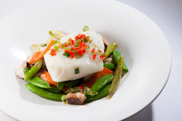 Order Steamed Chilean Seabass food online from Made In Asia Restaurant store, Armonk on bringmethat.com