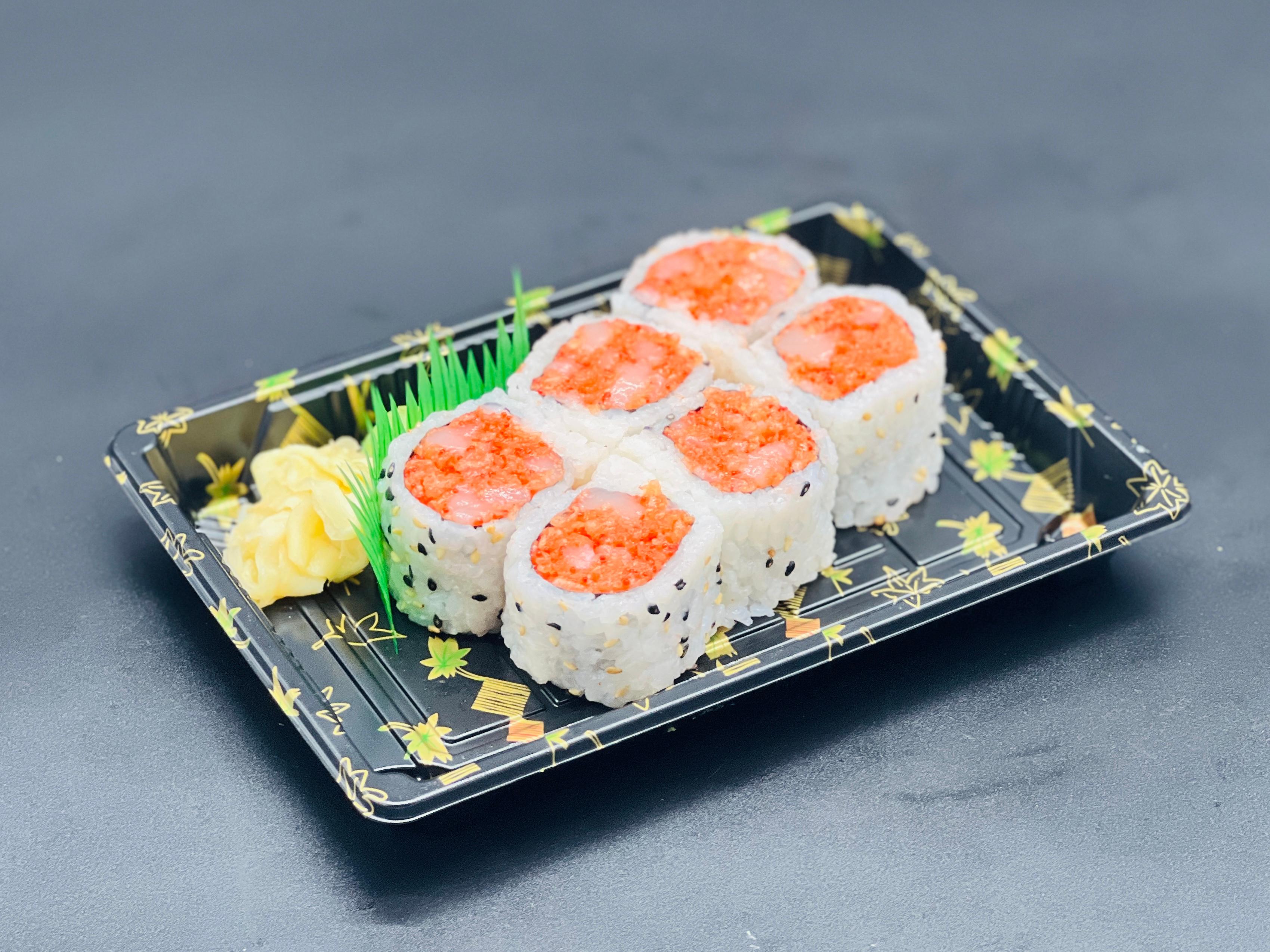 Order Spicy Scallop Roll food online from I Sushi Inc. store, Ridgewood on bringmethat.com