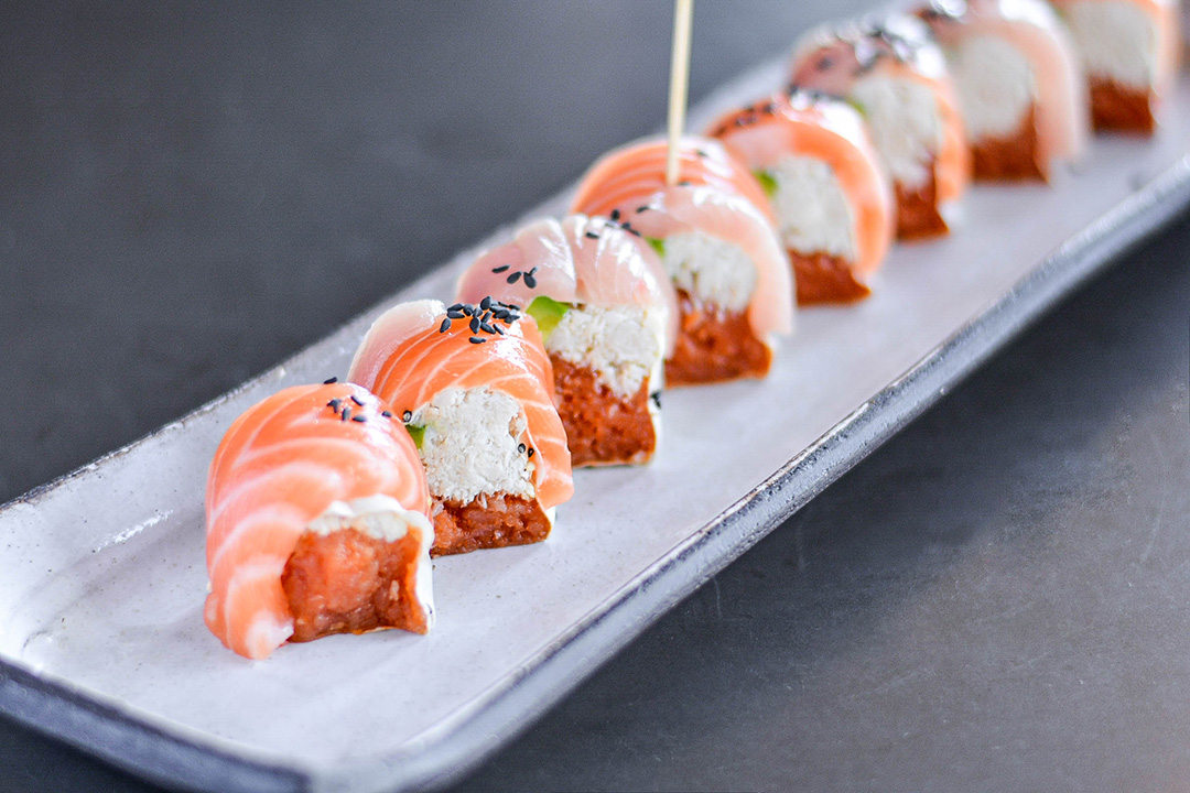 Order Gluten Free Protein Roll food online from Sushi Lounge store, San Diego on bringmethat.com