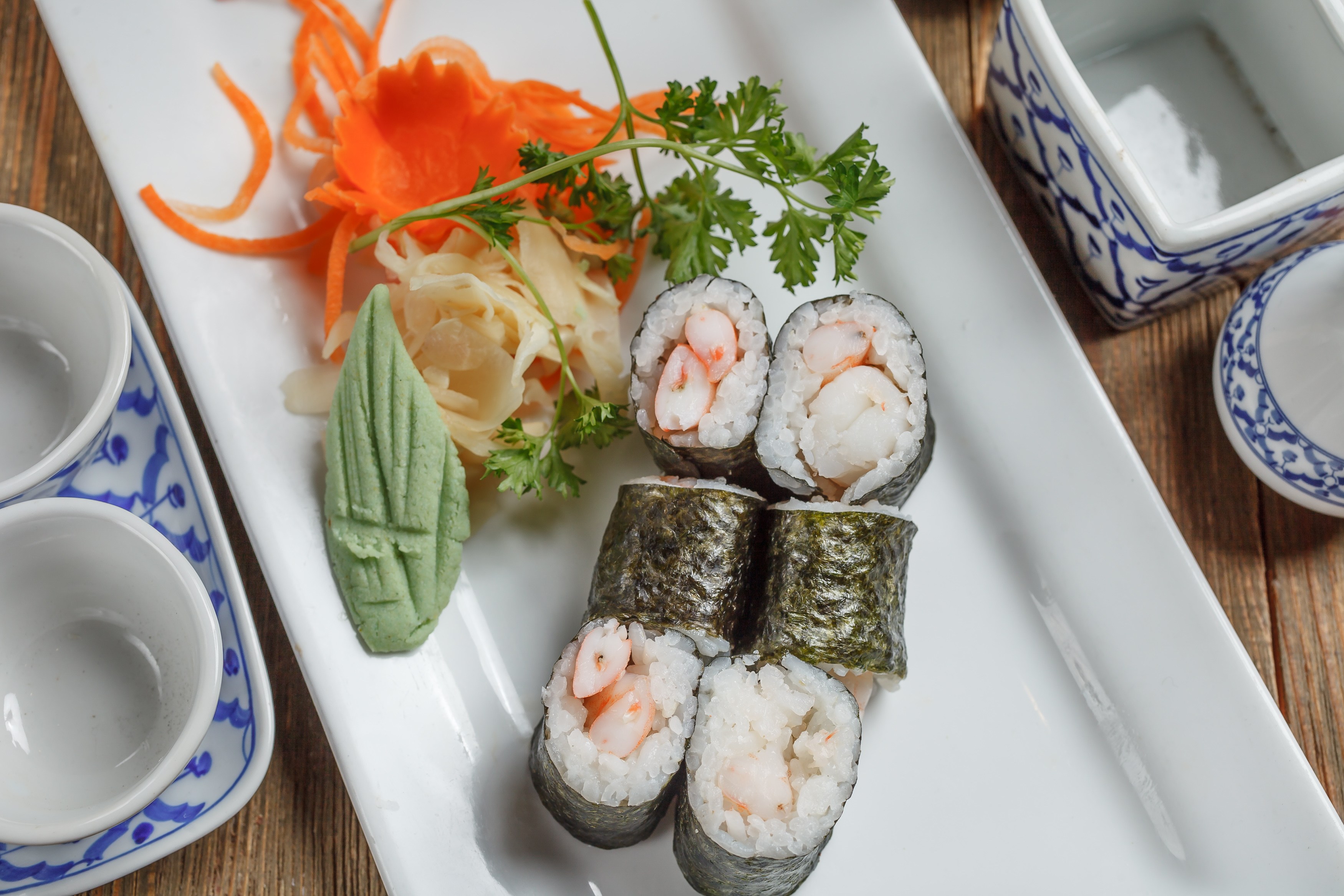 Order Shrimp Roll food online from Sake Japanese House store, Mebane on bringmethat.com