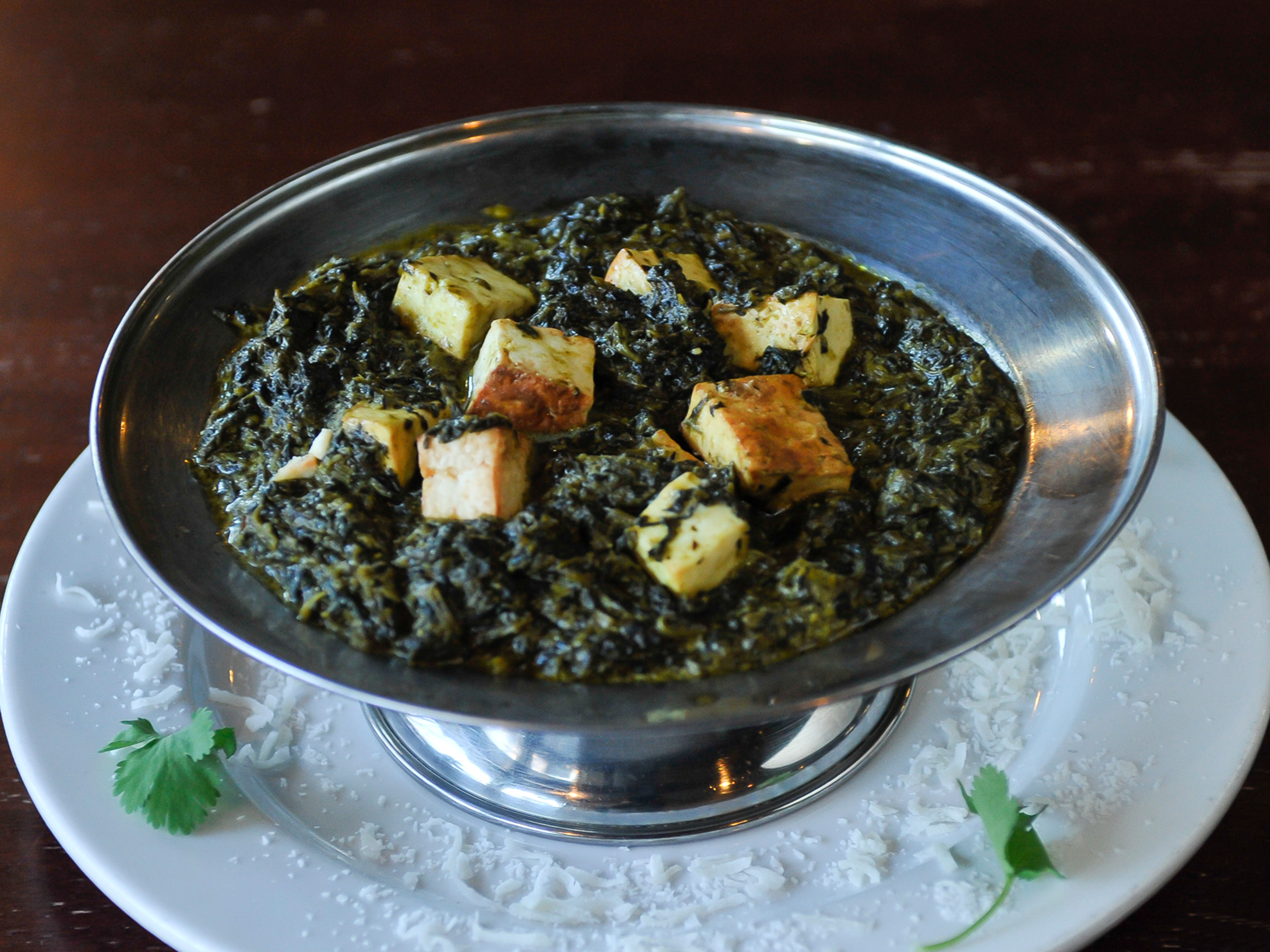 Order Saag Paneer food online from Niramish Indian Cuisine store, Atlanta on bringmethat.com