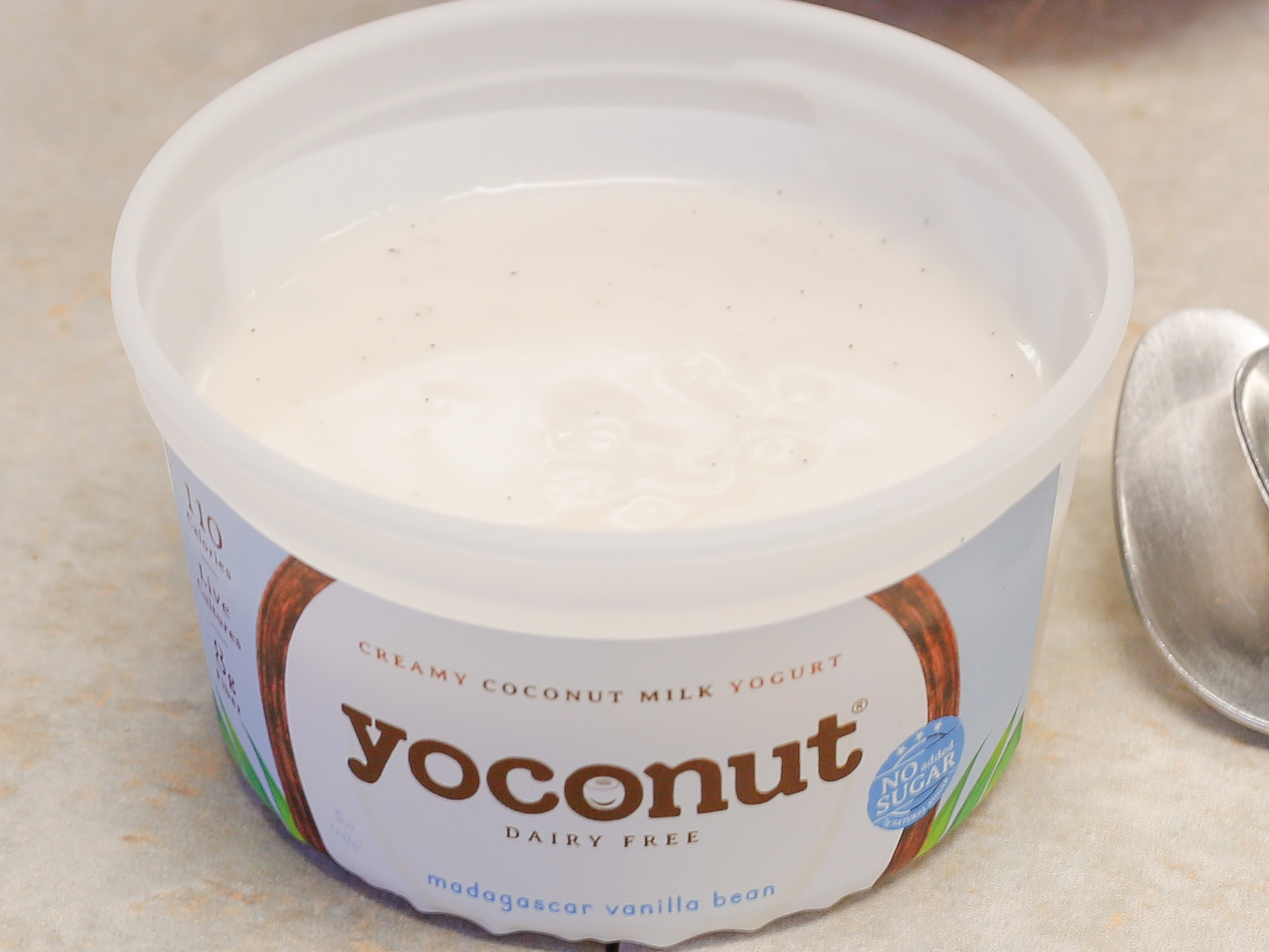 Order Vanilla Bean Coconut Yogurt food online from Yoconut Dairy Free store, South San Francisco on bringmethat.com