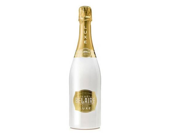 Order Luc Belaire Rare Luxe, 750mL bottle (12.5% ABV)  food online from Moby Liquor store, Los Angeles on bringmethat.com
