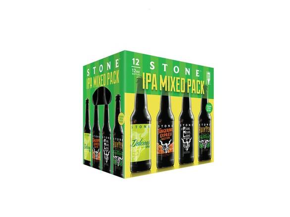 Order Stone Mixed Pack - 12x 12oz Bottles food online from Goody Goody Liquor store, Dallas on bringmethat.com