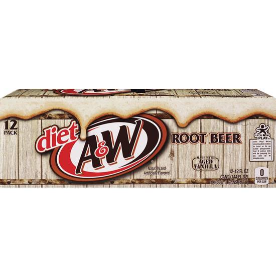 Order A&W ROOT BEER DIET 12PK food online from Cvs store, GREEN BAY on bringmethat.com