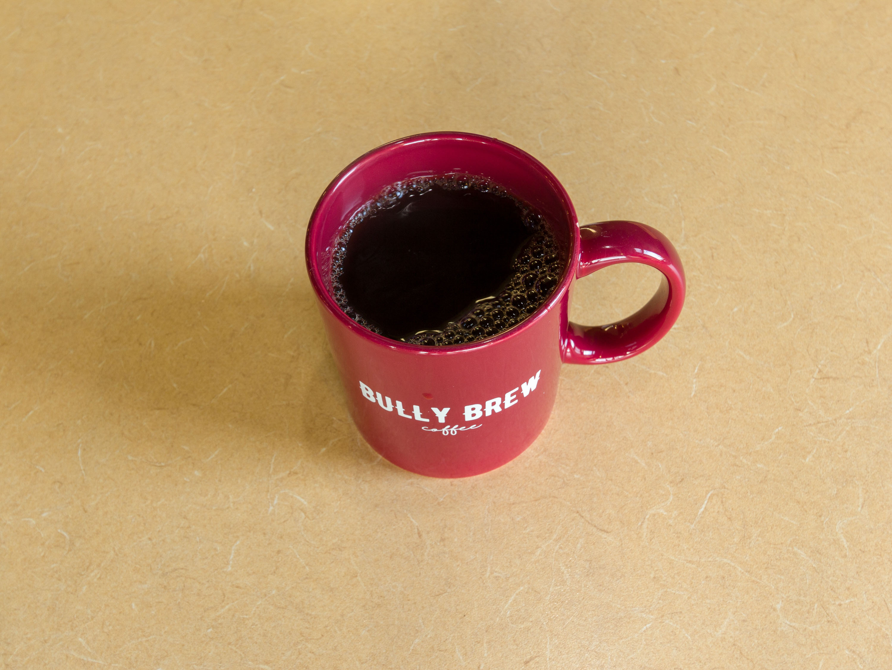 Order Brewed Coffee Dark Roast food online from Bully Brew Coffee Company store, Grand Forks on bringmethat.com
