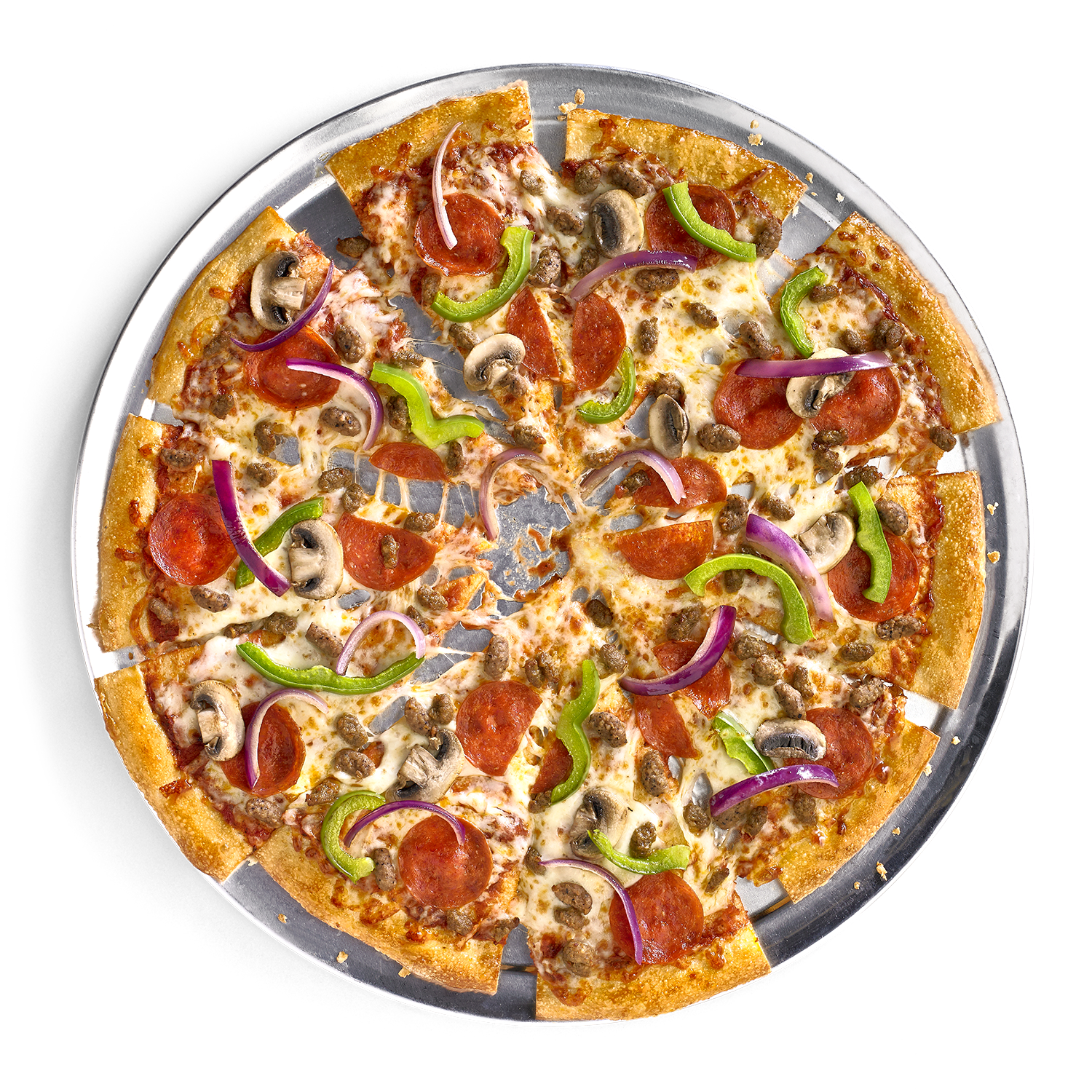 Order Supreme Giant Pizza food online from Cici's store, Mesquite on bringmethat.com