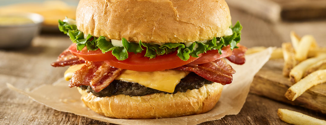 Order Bacon Smash® Black Bean Burger food online from Smashburger store, Gilbert on bringmethat.com