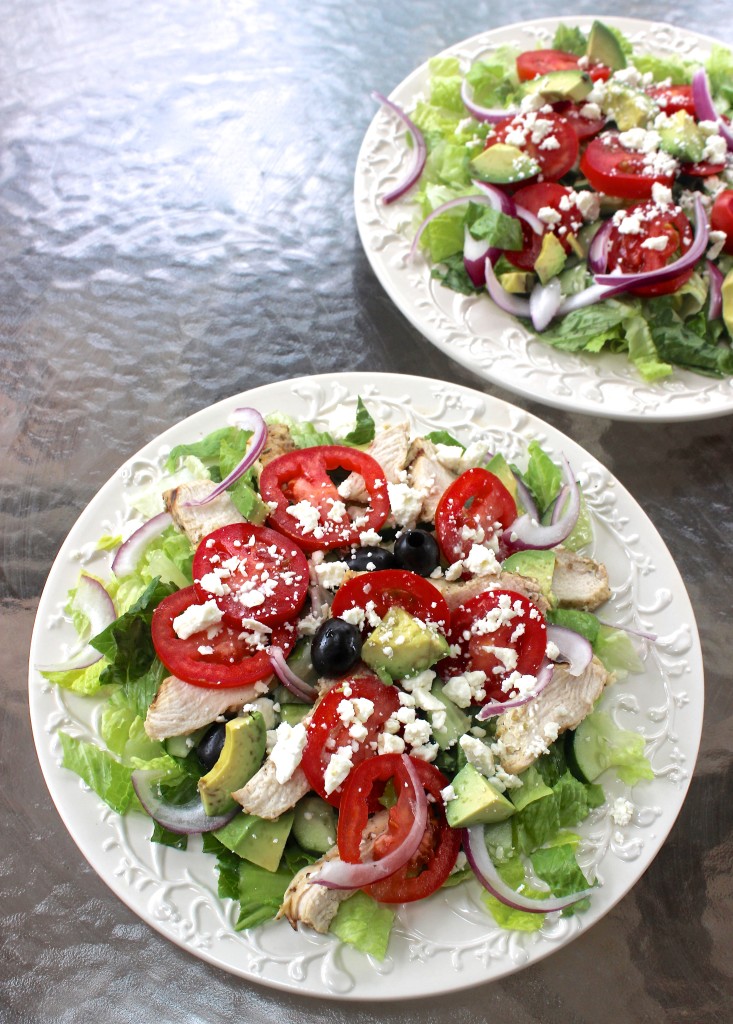 Order Greek Salad food online from Dandana Cafe store, Glendora on bringmethat.com