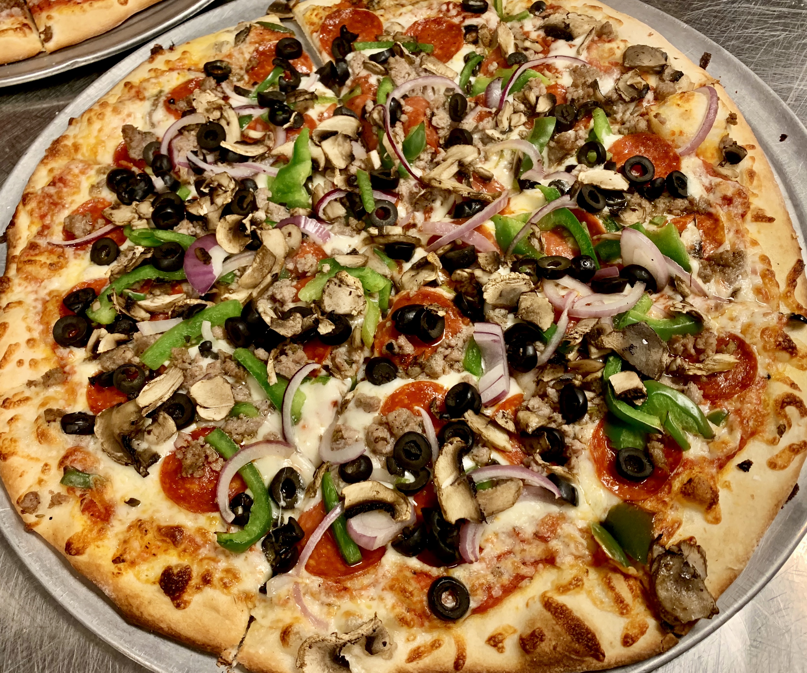 Order The Chief Pizza food online from Sliced Pizza store, Flowery Branch on bringmethat.com