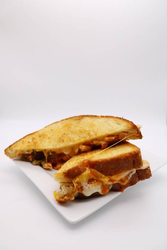 Order Spicy Chicken Grilled Cheese food online from Burche Burgers store, Bonney Lake on bringmethat.com