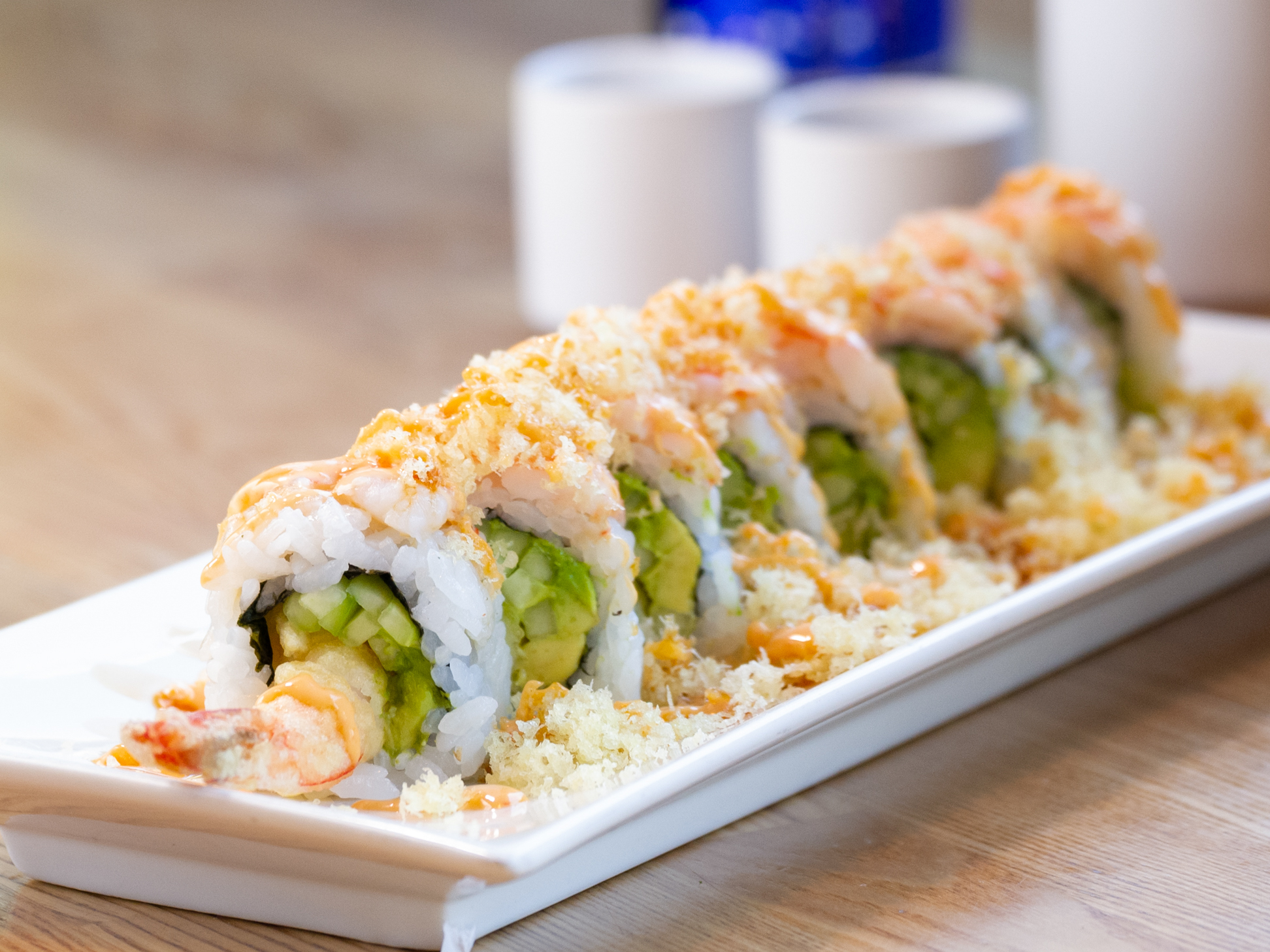 Order The Shrimp Pimp Roll food online from Roll Call store, Los Angeles on bringmethat.com