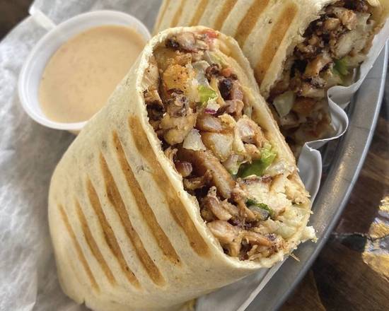 Order Chicken Shawarma Wrap food online from Cultura Subs store, Morton Grove on bringmethat.com