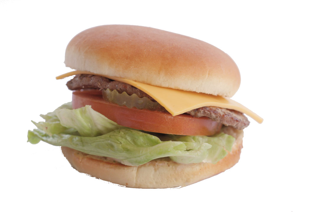 Order Jr. Cheeseburger food online from Michael Super Burgers store, Whittier on bringmethat.com