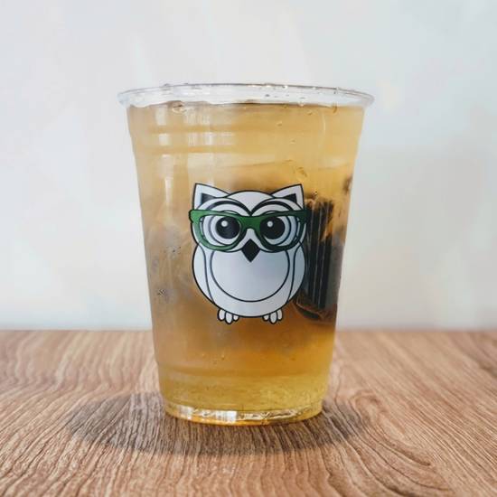 Order Aloe Green Tea food online from Babble Coffee And Boba Bar store, Oklahoma City on bringmethat.com