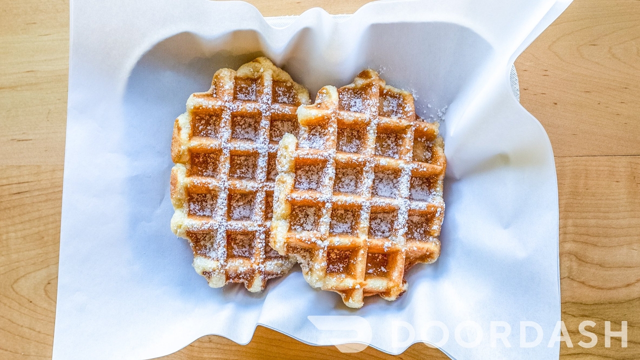 Order BELGIAN WAFFLE 1 PC food online from The Monster Wings store, Concord on bringmethat.com