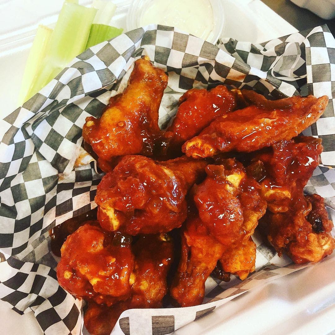 Order Whole Wings - 5 Pieces food online from Wild Wings store, Pennsauken Township on bringmethat.com