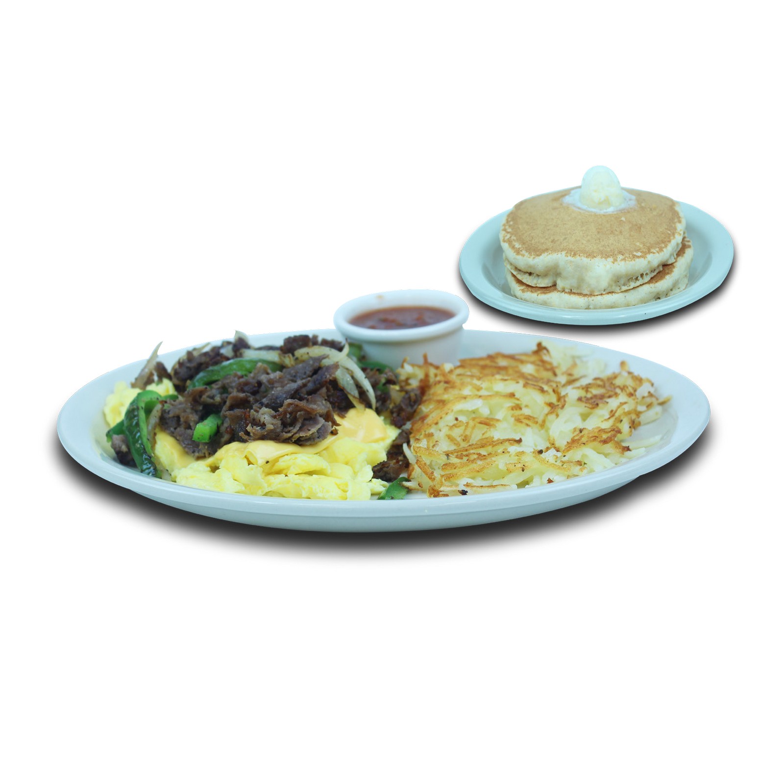 Order Philly SCR food online from WePancakes store, Midwest City on bringmethat.com