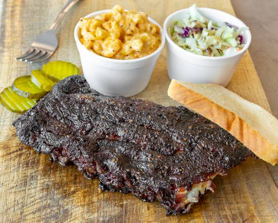 Order Half Rack of Ribs Plate food online from Smoked BBQ store, Harahan on bringmethat.com