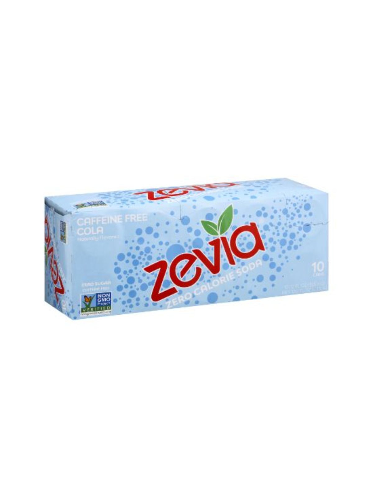 Order Zevia Soda Cola Caffeine Free (12 oz x 10-pack) food online from Stock-Up Mart store, Marietta on bringmethat.com