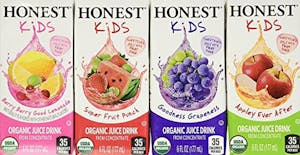 Order Honest Kids Juice Boxes food online from Rocket Beverage Co store, Dallas on bringmethat.com